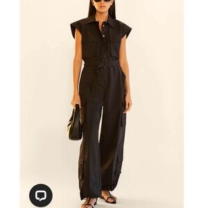 NWT - Oak+Fort cargo jumpsuit - size S